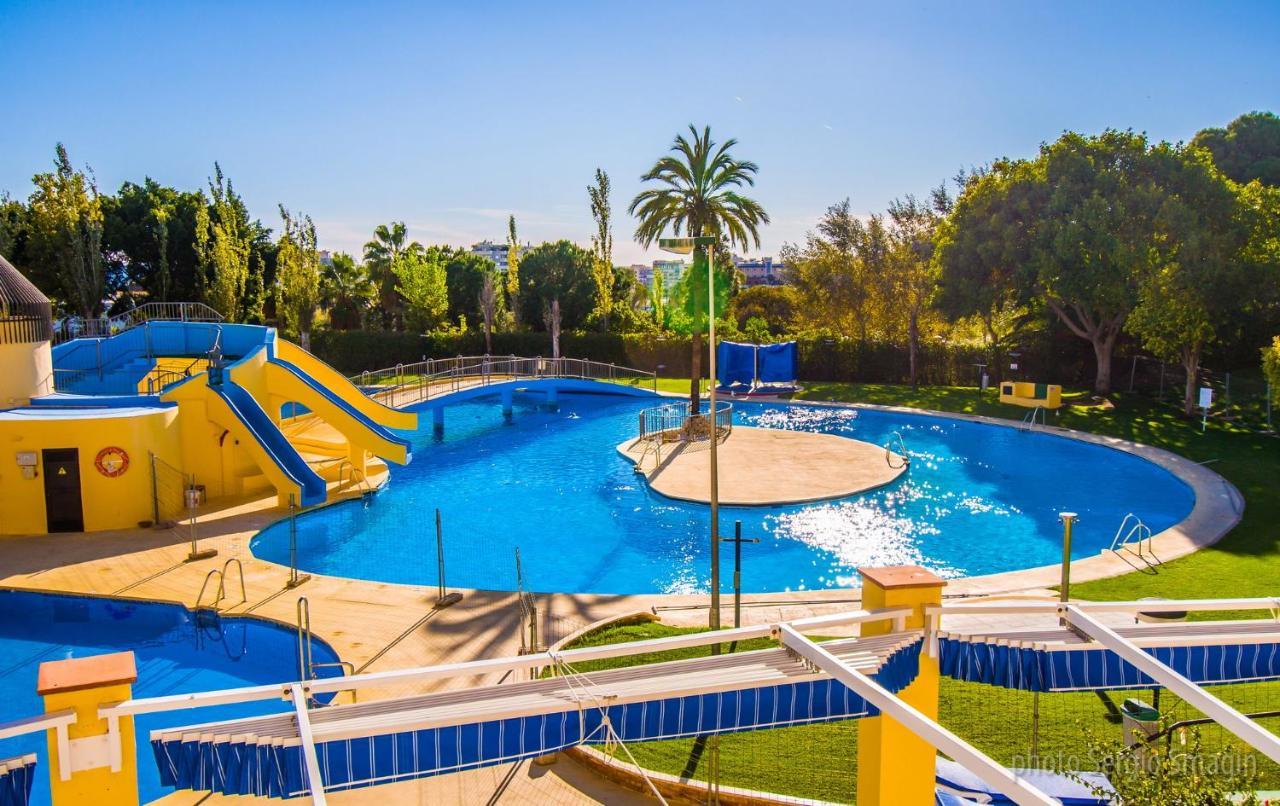 427 Estudio En Minerva Apartamentos -Vista Al Jardin - Piscina Y Playa 贝纳尔马德纳 外观 照片
