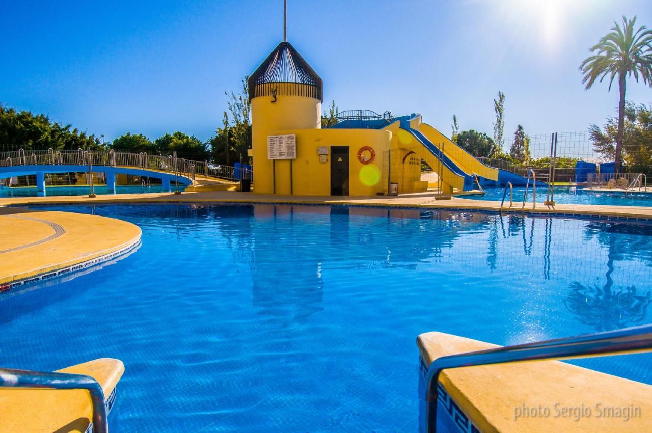 427 Estudio En Minerva Apartamentos -Vista Al Jardin - Piscina Y Playa 贝纳尔马德纳 外观 照片